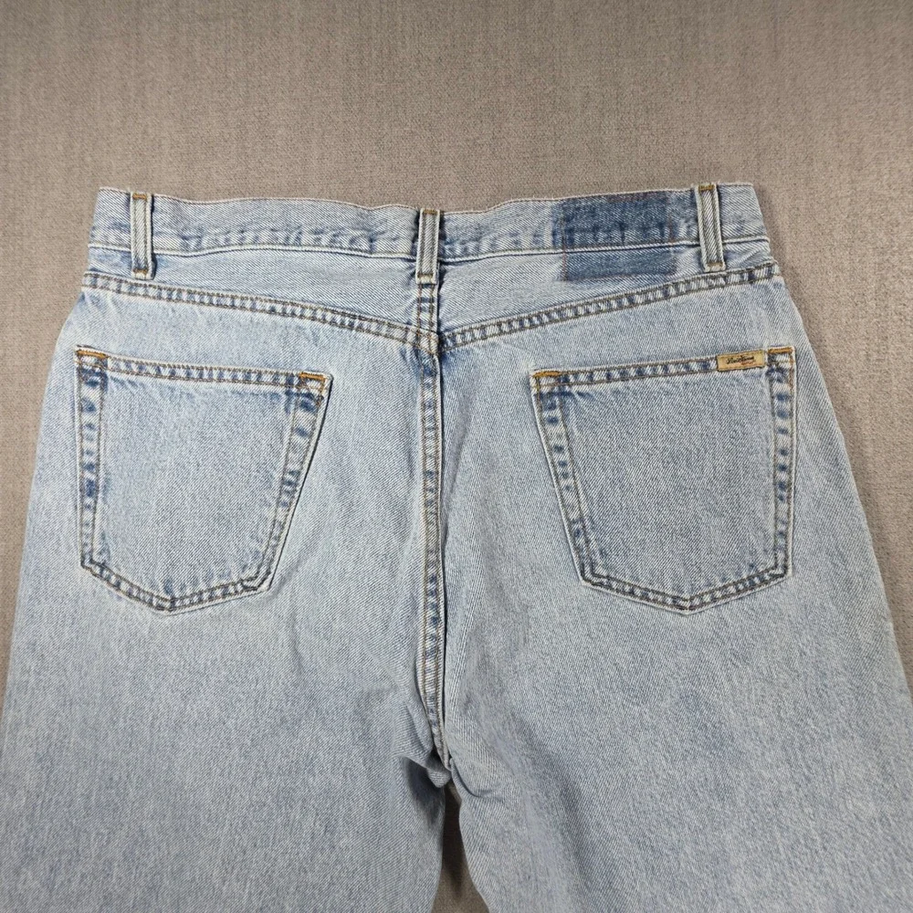 Levi Strauss Signature Jeans Mens 36x32 Light Wash Relaxed Fit Denim 03937600707